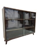 HERBERT GIBBS MANNER - MID CENTURY TEAK DISPLAY CABINET