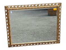 LATE 20TH CENTURY REPRODUCTION GILTWOOD MIRROR