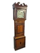 JOHN SMITH OF WREXHAM - 19TH CENTURY MAHOGANY LONGCASE CLOCK