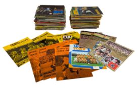 COLLECTION OF VINTAGE FOOTBALL PROGRAMMES INCLUDING FULHAM & OTHERS