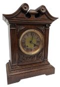 LENZKIRCH GERMANY - EARLY 20TH CENTURY 8-DAY MANTEL CLOCK
