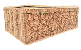 EARLY 20TH CENTURY ANGLO INDIAN CAMPHOR BOX