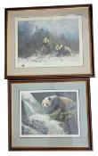 DAVID SHEPHERD & ADRIAN C RIGBY - TWO SIGNED LIMITED EDITION LITHOGRAPH PRINTS