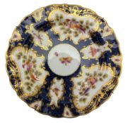 ROYAL WORCESTER - 1908 EDWARDIAN GRAINGER PORCELAIN CABINET PLATE