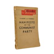 COMMUNISM. 1959 MANIFESTO OF THE COMMUNIST PARTY KARL MARX MID CENTURY EDITION