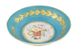 SEVRES - 19TH CENTURY PORCELAIN CABINET PLATE