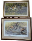 DAVID SHEPHERD - TWO LIMITED EDITION SIGNED LITHOGRAPHS