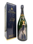 CHAMPAGNE TATTINGER BRUT GRAND CRUS 2000 LIMITED EDITION MAGNUM BOTTLE, N. 108964