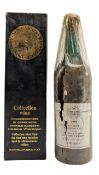 MASSANDRA, THE CRIMEA - 1958 RED STONE WHITE MUSCAT PORT WINE BOTTLE