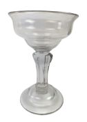 GEORGE III MID 18TH CENTURY CIRCA 1765 HAND BLOWN GLASS SWEETMEAT DISH