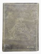JAMINI ROY (1887-1972) - SEATED WOMAN - ENGRAVING ON SLATE