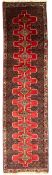 EARLY 20TH CENTURY NORTH WEST PERSIAN SENNEH FLOOR CARPET RUNNER RUG