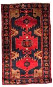 20TH CENTURY IRANIAN HAMADAN PERSIAN WOOL FLOOR CARPET RUG