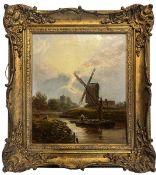 JOHN MACPHERSON (ACTIVE 1865-1884) - FISHBOURNE MILL, SUSSEX - 19TH CENTURY OIL ON CANVAS