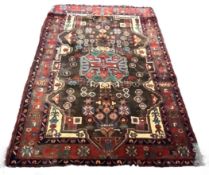 20TH CENTURY NORTH WEST IRANIAN NAHAVAND WOOL FLOOR CARPET RUG
