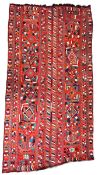 20TH CENTURY IRAQI MARSH ARAB KILIM HAND WOVEN WOOL TAPESTRY RUG