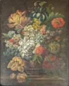 LATE 19TH / EARLY 20TH CENTURY DUTCH SCHOOL OIL ON PANEL STILL LIFE PAINTING