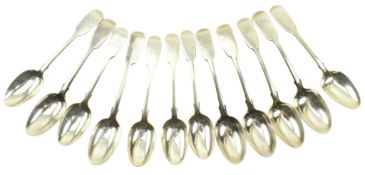 VICTORIAN HALLMARKED SILVER SPOONS & OTHER HALLMARKED SPOONS