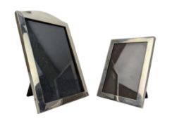 EDWARD VII & GEORGE V HALLMARKED SILVER PHOTO FRAMES