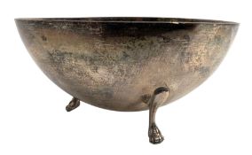 GREEK / CYPRUS CYPRIOT 800 SILVER FOOTED DISH