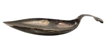 GEORGE III HALLMARKED SILVER CADDY SPOON 1808 BIRMINGHAM