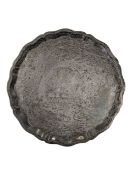 EDWARD VINER OF VINERS LTD - SILVER HALLMARKED EARLY 20TH CENUTRY SILVER TRAY