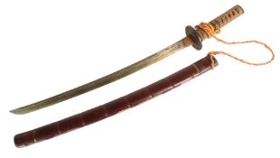 19TH CENTURY JAPANESE WAKIZASHI SWORD