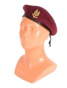 POST WAR BELGIAN 1ST SAS PARACHUTE BERET