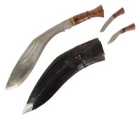 VINTAGE NEPALESE KUKRI KNIFE DAGGER