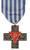 POST WAR POLISH AUSCHWITZ SURVIVORS CROSS