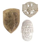 SECOND WORLD WAR THIRD REICH GERMAN TINNIE BADGES