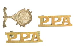 WWII SECOND WORLD WAR POPSKIS PRIVATE ARMY BADGES