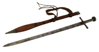 EARLY 20TH CENTURY SUDANESE KASKARA SWORD