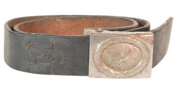 WWII SECOND WORLD WAR GERMAN LUFTWAFFE UNIFORM BELT