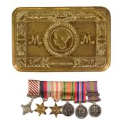 PRINCESS MARY CHRISTMAS TIN & MINIATURE MEDAL SET