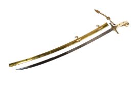 EDWARDIAN BOER WAR PERIOD BRITISH GENERALS MAMELUKE SWORD