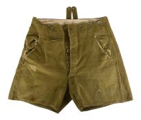 WWII SECOND WORLD WAR AFRICA CORPS TROPICAL SHORTS