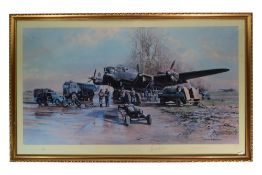 AFTER DAVID SHEPHERD - LIMITED EDITION PRINT - WINTER OF 43