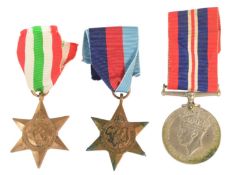 WWII SECOND WORLD WAR MEDALS