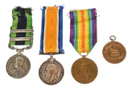 WWI FIRST WORLD WAR MEDAL GROUP