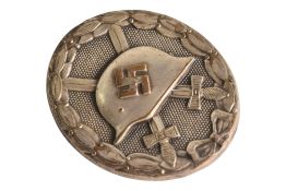 WWII SECOND WORLD WAR GERMAN WOUND BADGE