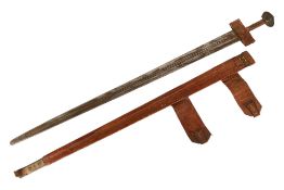 NORTH AFRICAN TUAREG TAKOUBA SWORD