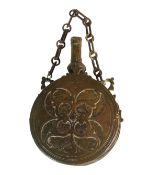 19TH CENTURY NORTH AFRICAN MOROCCAN POWDER FLASK