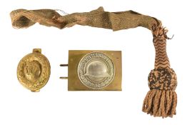 WWI FIRST WORLD WAR IMPERIAL GERMAN BELT BUCKLES & BAYONET TRODDEL