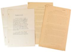 SECOND WORLD WAR COPIES OF HITLERS LAST WILL & TESTEMENT