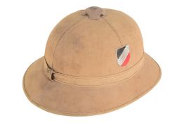WWII SECOND WORLD WAR GERMAN LUFTWAFFE TROPICAL PITH HELMET
