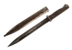 WWII SECOND WORLD WAR GERMAN MAUSER RIFLE BAYONET
