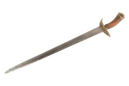 MID 18TH CENTURY HUNTING CUTLASS