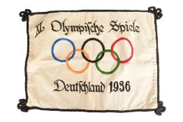 GERMAN OLYMPICS 1936 MEMENTO CUSHION COVER