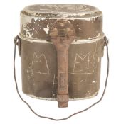 WWII SECOND WORLD WAR GERMAN WAFFEN SS MESS TIN